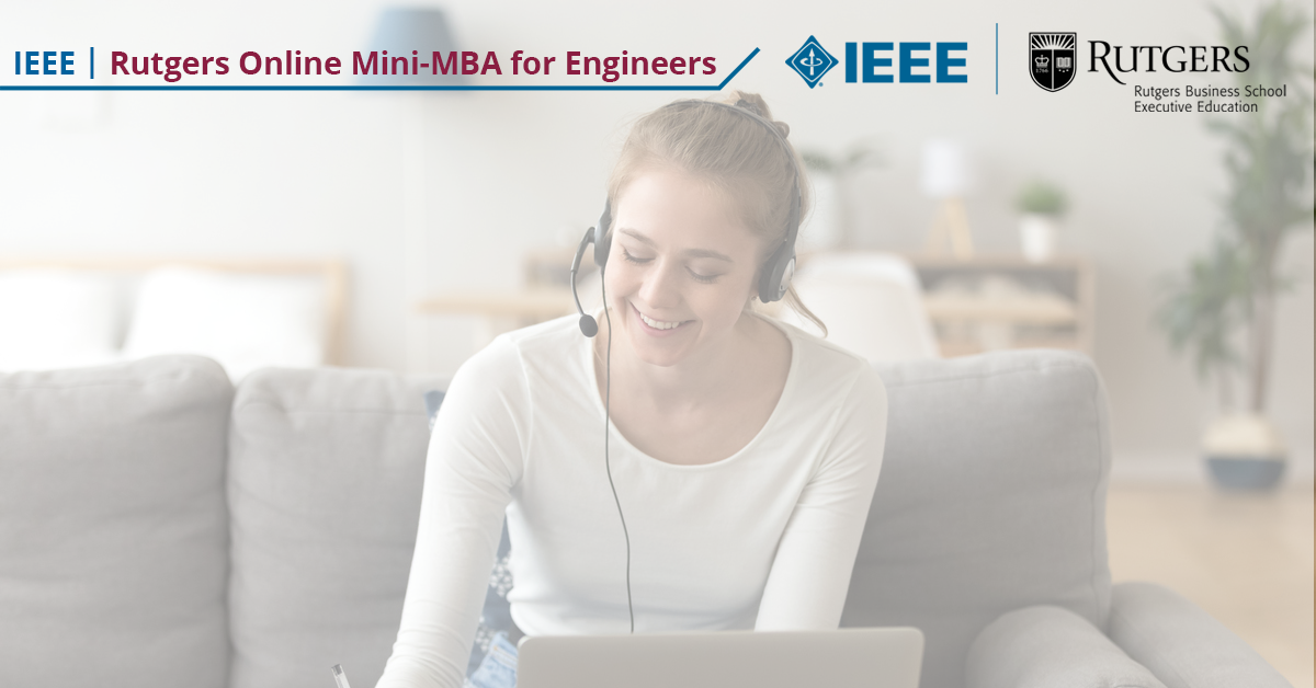 IEEE Rutgers Online MiniMBA for Engineers